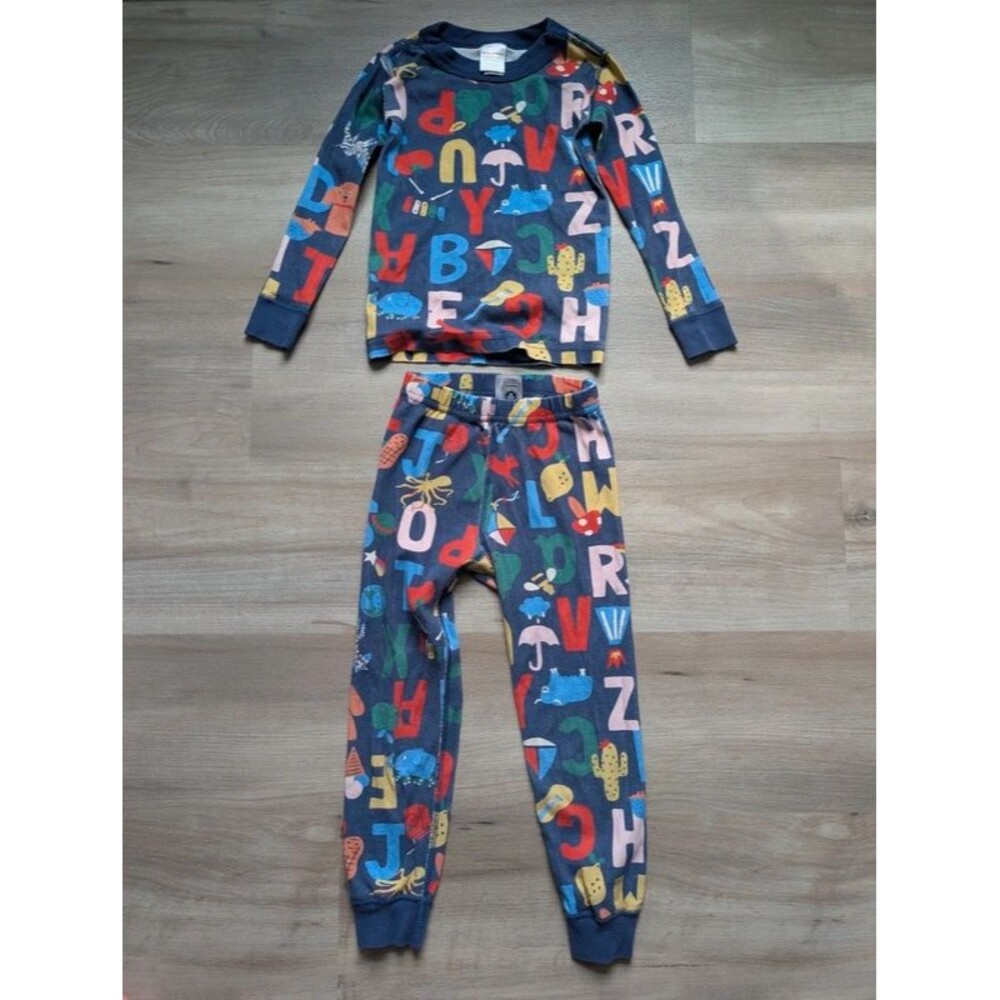 Hanna Andersson ABC Print Pajama Set, 4T (U1)